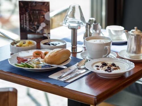 <p>Ein leckeres Frühstück für den perfekten Start in den Tag.</p>