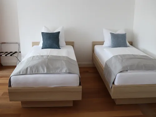 <p>Zweibettzimmer im Hotel Horstmann.</p>